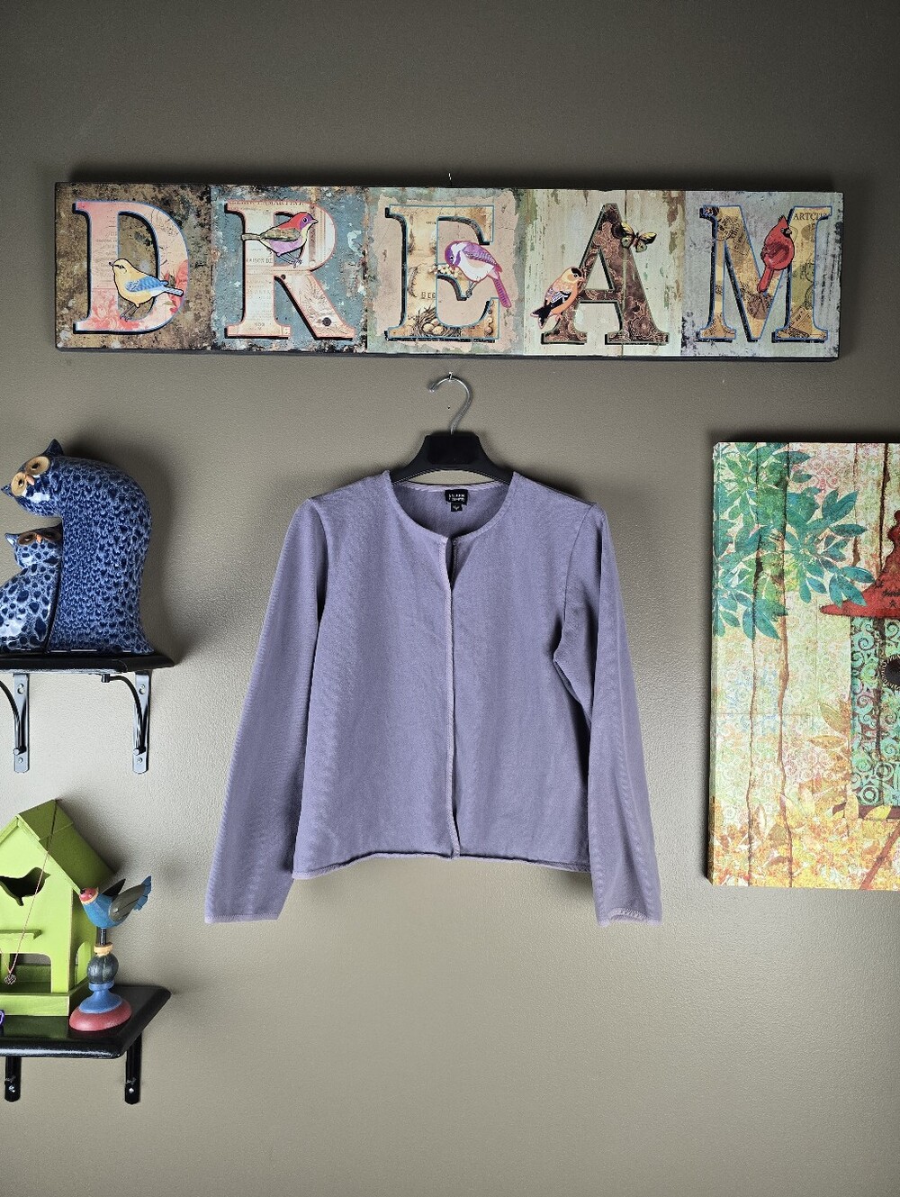 Eileen Fisher Snap Front Cardigan Small